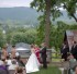 Wedding garden with view of Forge Mountain--beautiful setting for a beautiful wedding, large or small